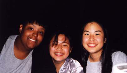L to R: Tabitha, me (with braces) and Jane!